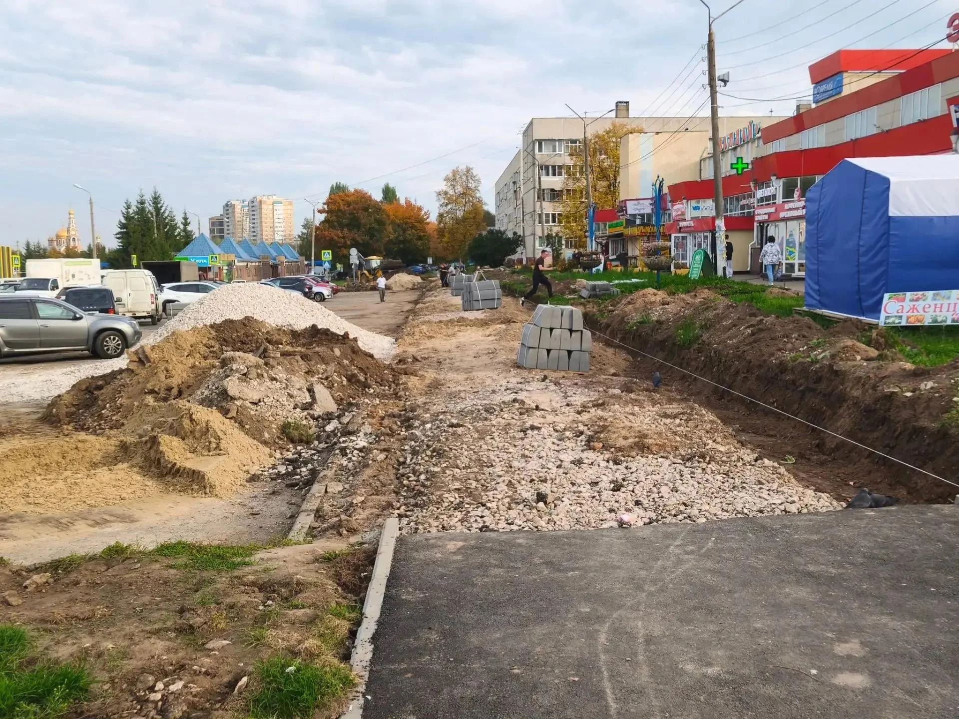 В Новочебоксарске ремонтируют два востребованных пешеходных маршрута