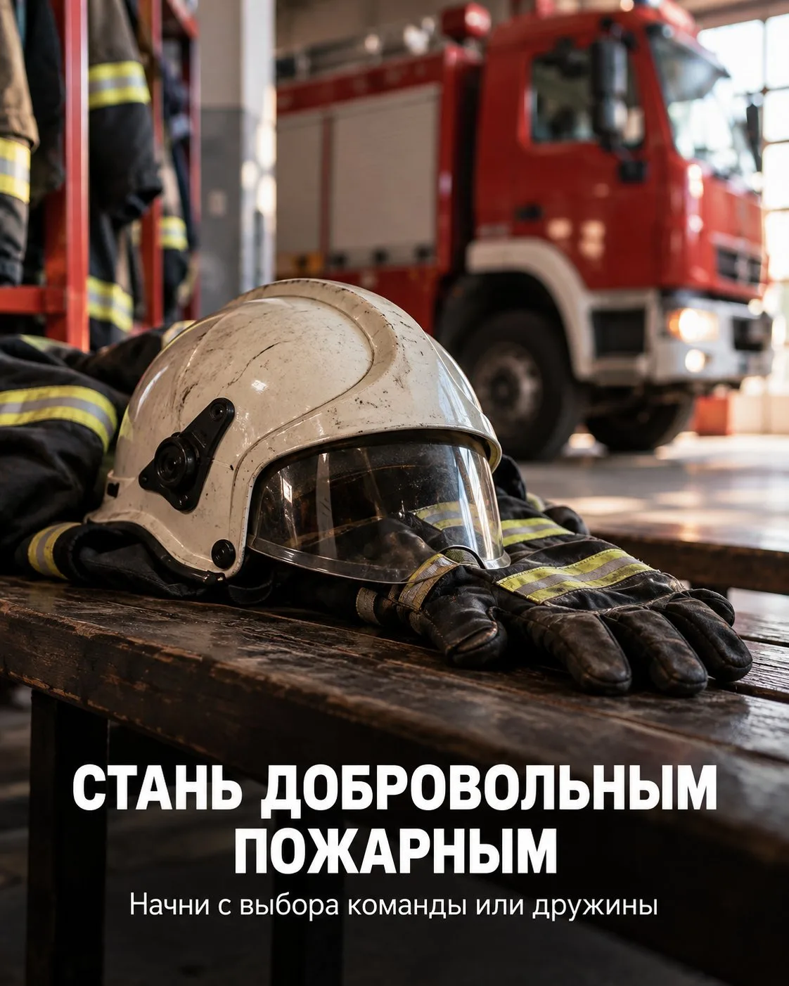 🚒 Хотите стать добровольным пожарным? Вот с чего начать