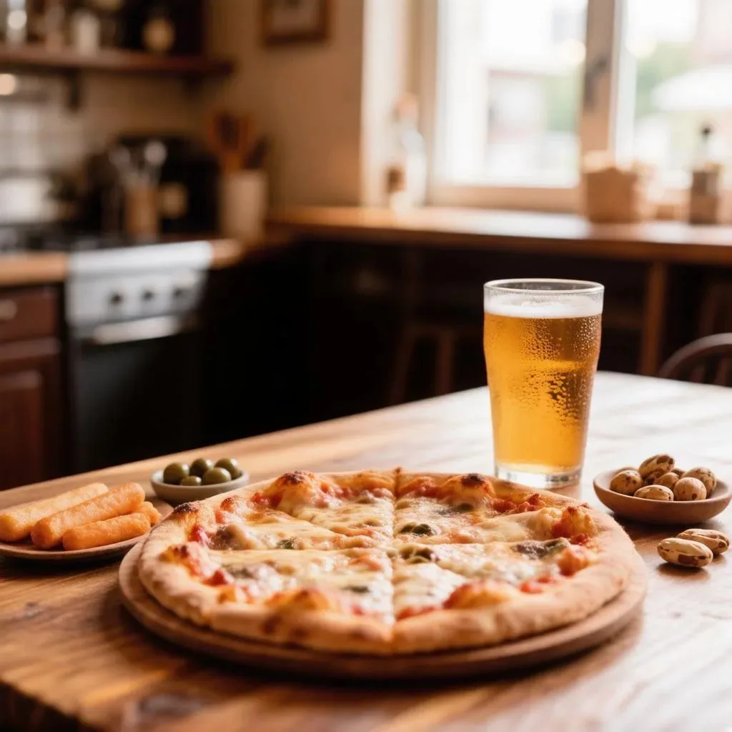 🍕🍺 9 октября — День пива и пиццы