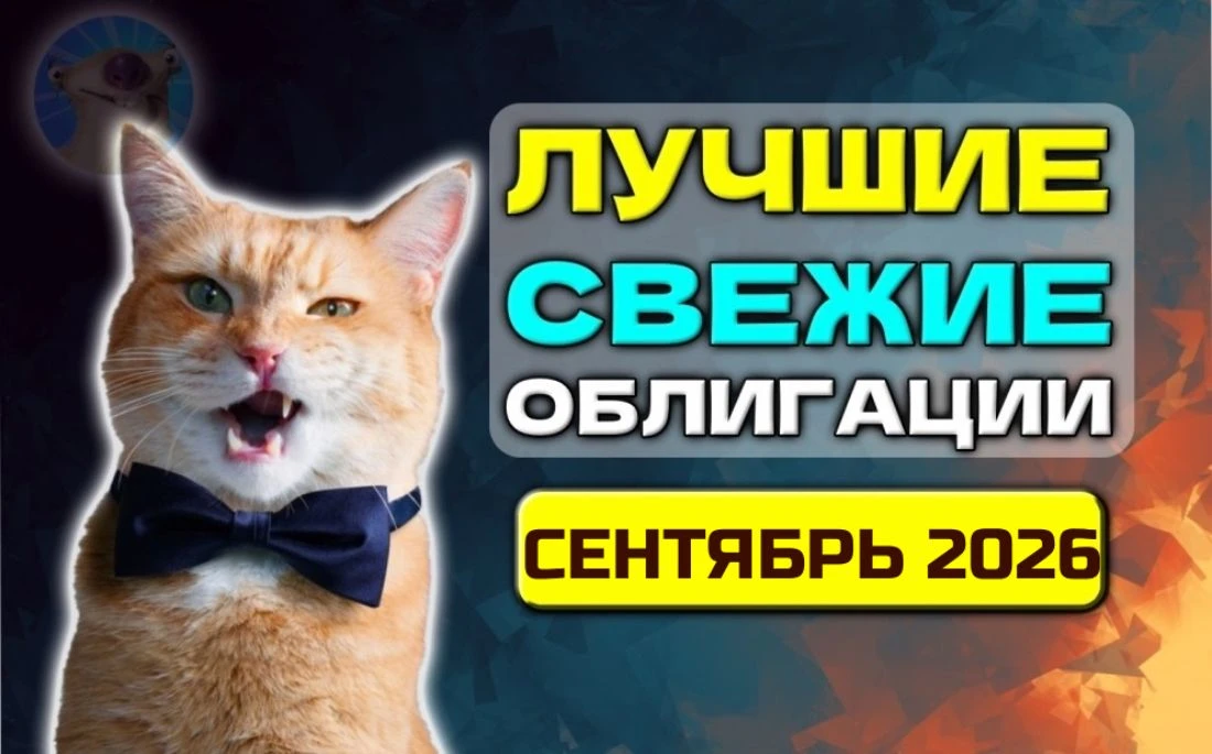 🔥Лучшие СВЕЖИЕ облигации за сентябрь. Мой ТОП-6!