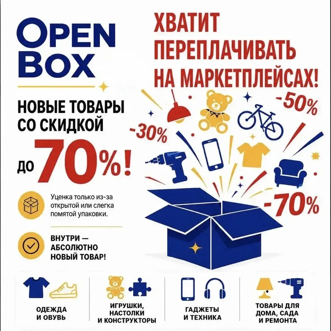СЕКРЕТНОЕ МЕСТО, ГДЕ НОВЫЕ ТОВАРЫ ПРОДАЮТ В 2–3 РАЗА ДЕШЕВЛЕ! 🔥