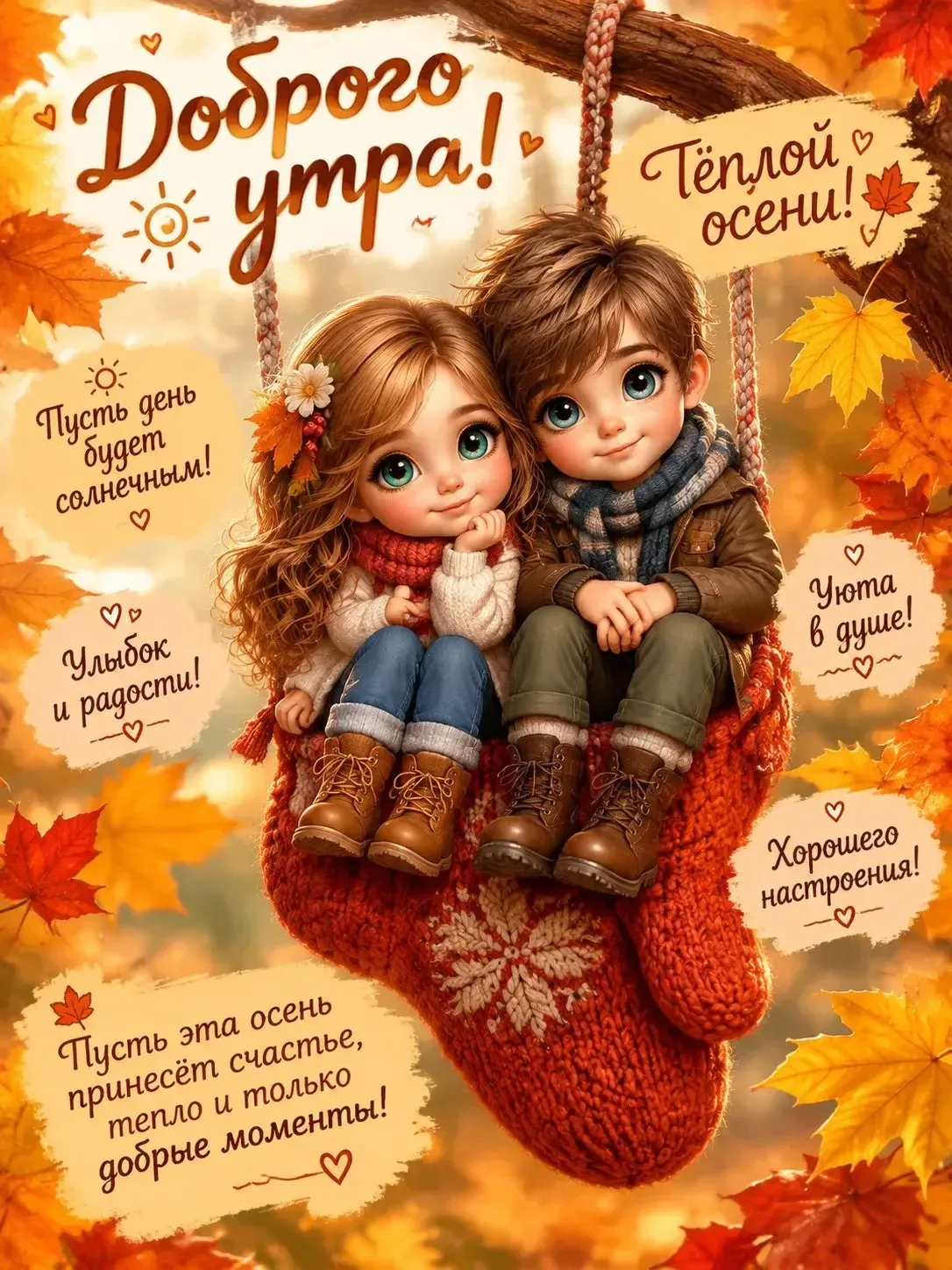 🍁Доброе субботнее утро, дорогие друзья!