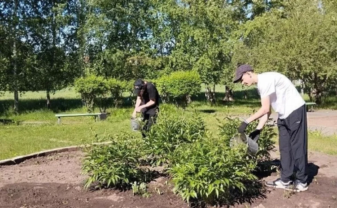 💦За временную работу летом омским подросткам платили по ₽11 тысяч