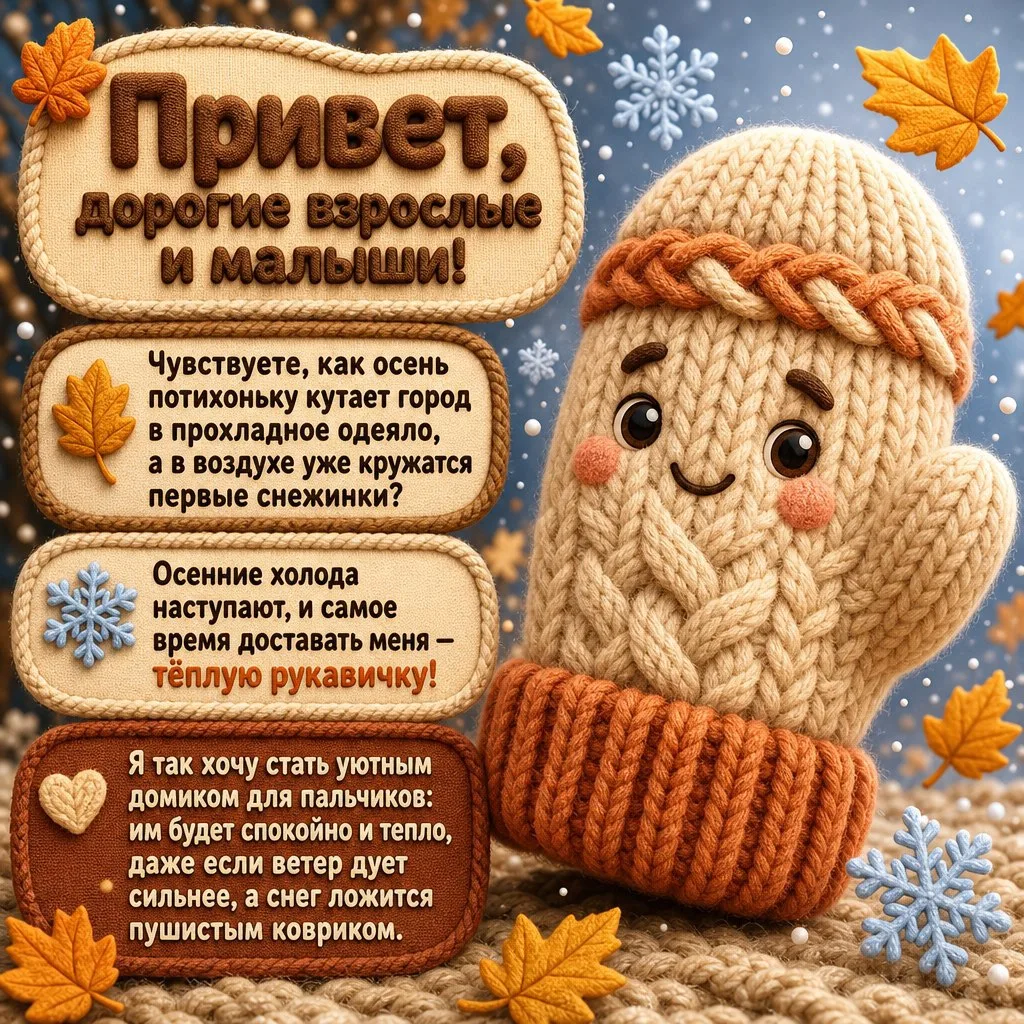 ❄️ Первые снежинки уже кружатся! ❄️