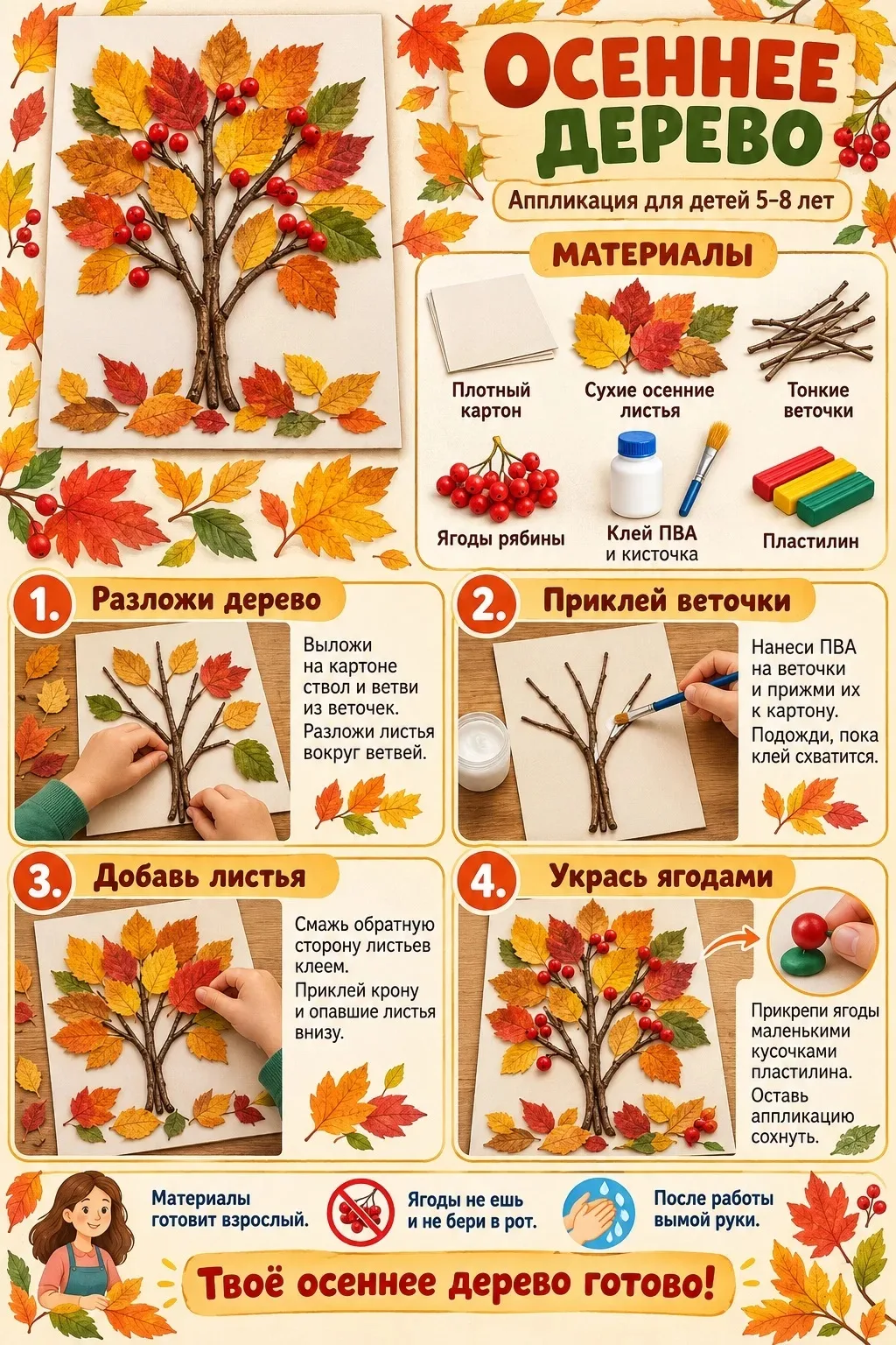Осеннее дерево🍁