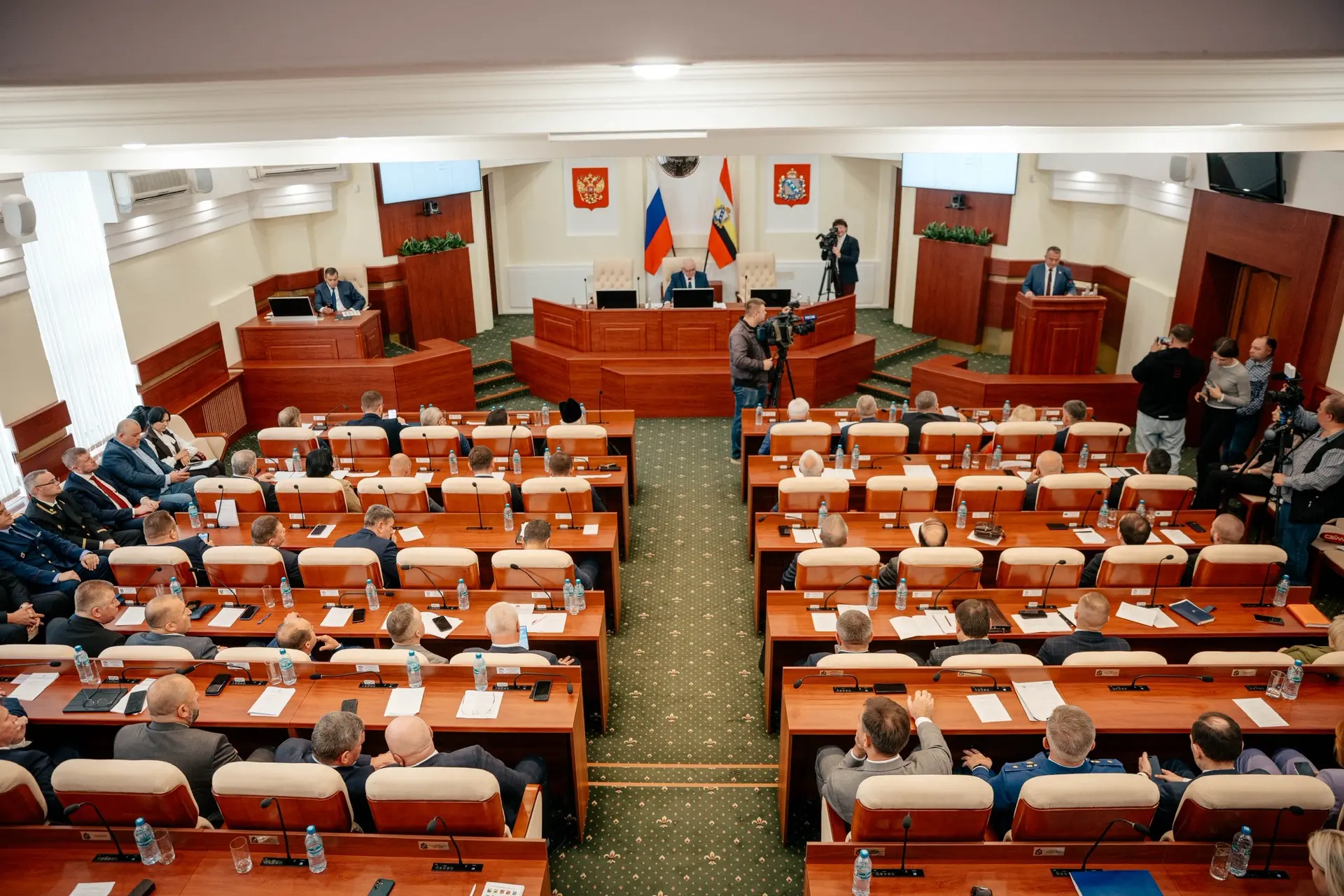 🇷🇺 Сегодня принял участие в первом заседании Курской областной Думы нового созыва.