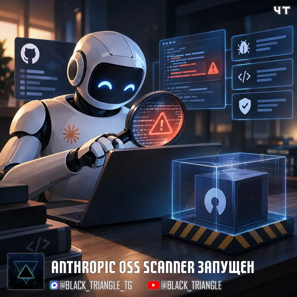 ☝🏻Anthropic будет бесплатно искать дыры в open source с помощью Claude Mythos