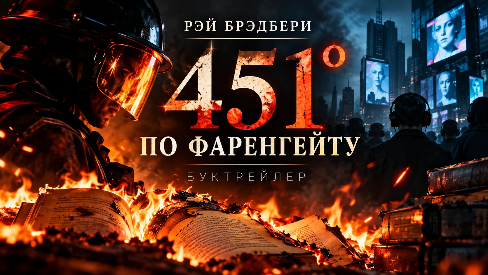 🔥 А что, если книги однажды окажутся под запретом?