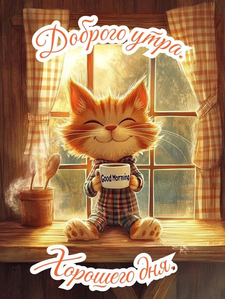 Доброе утро!☕️👍