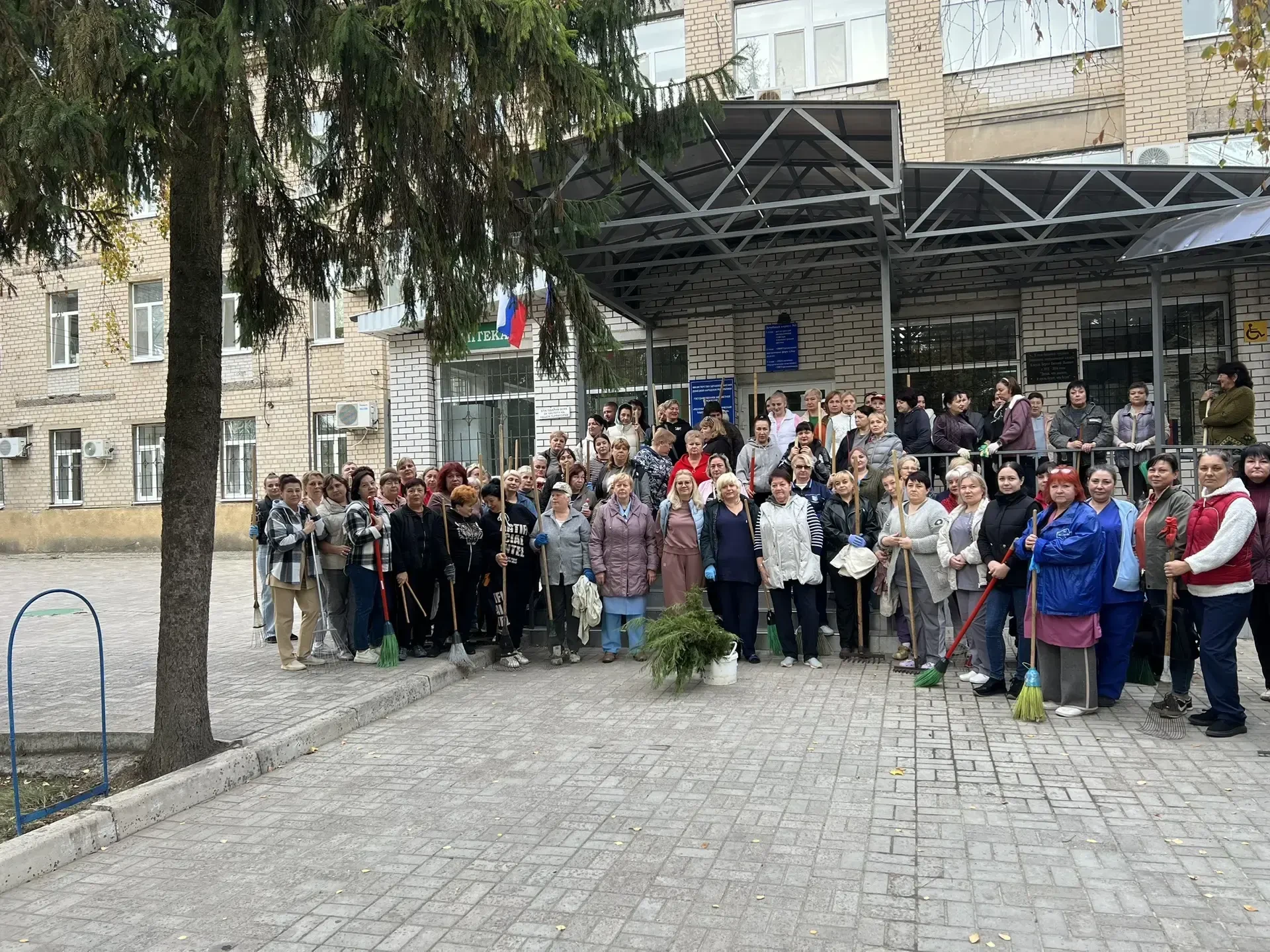 ✅В субботнике приняли активное участие лечебные учреждения, предприятия и организации в...