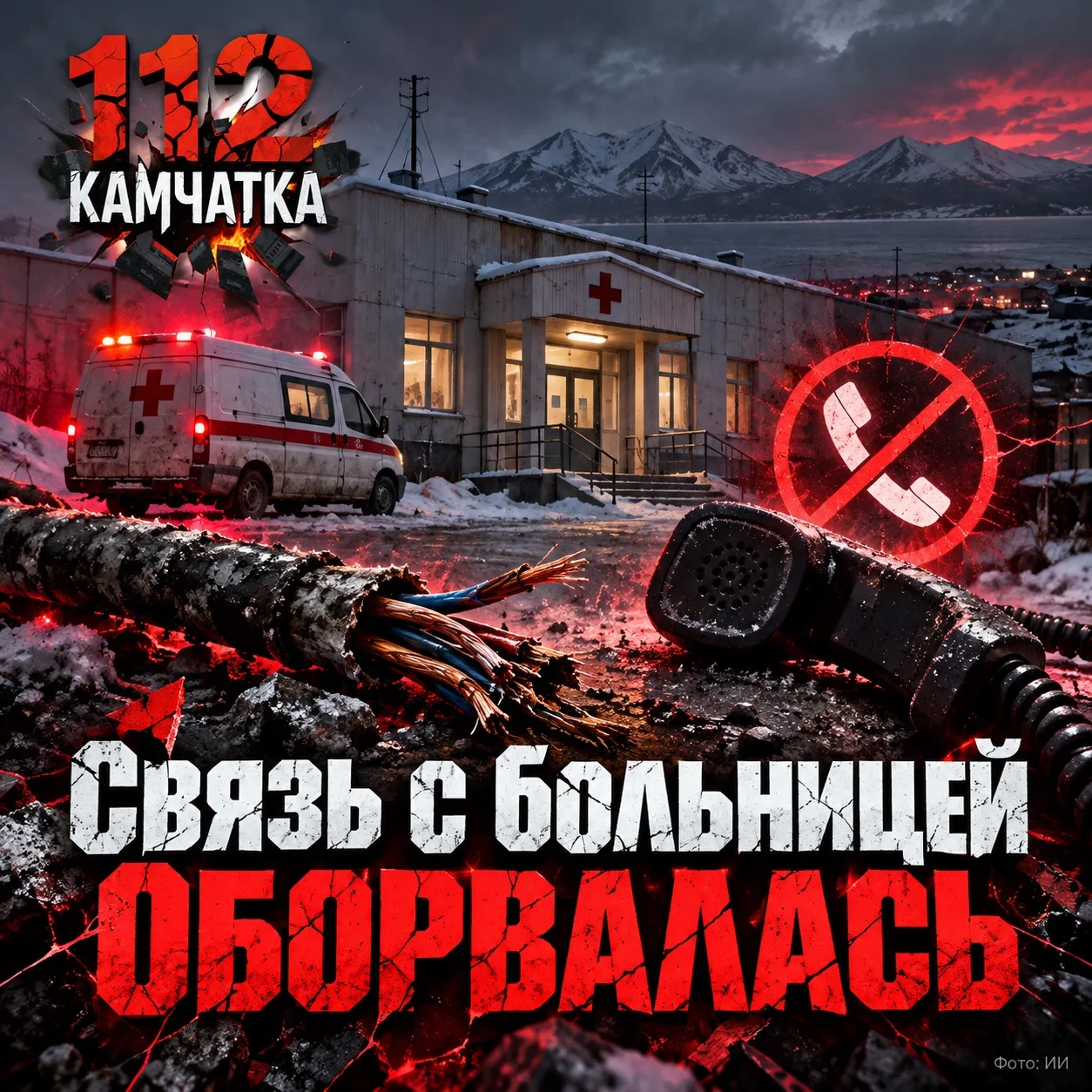 В Палане уже 6 дней не работают телефоны скорой помощи и больницы