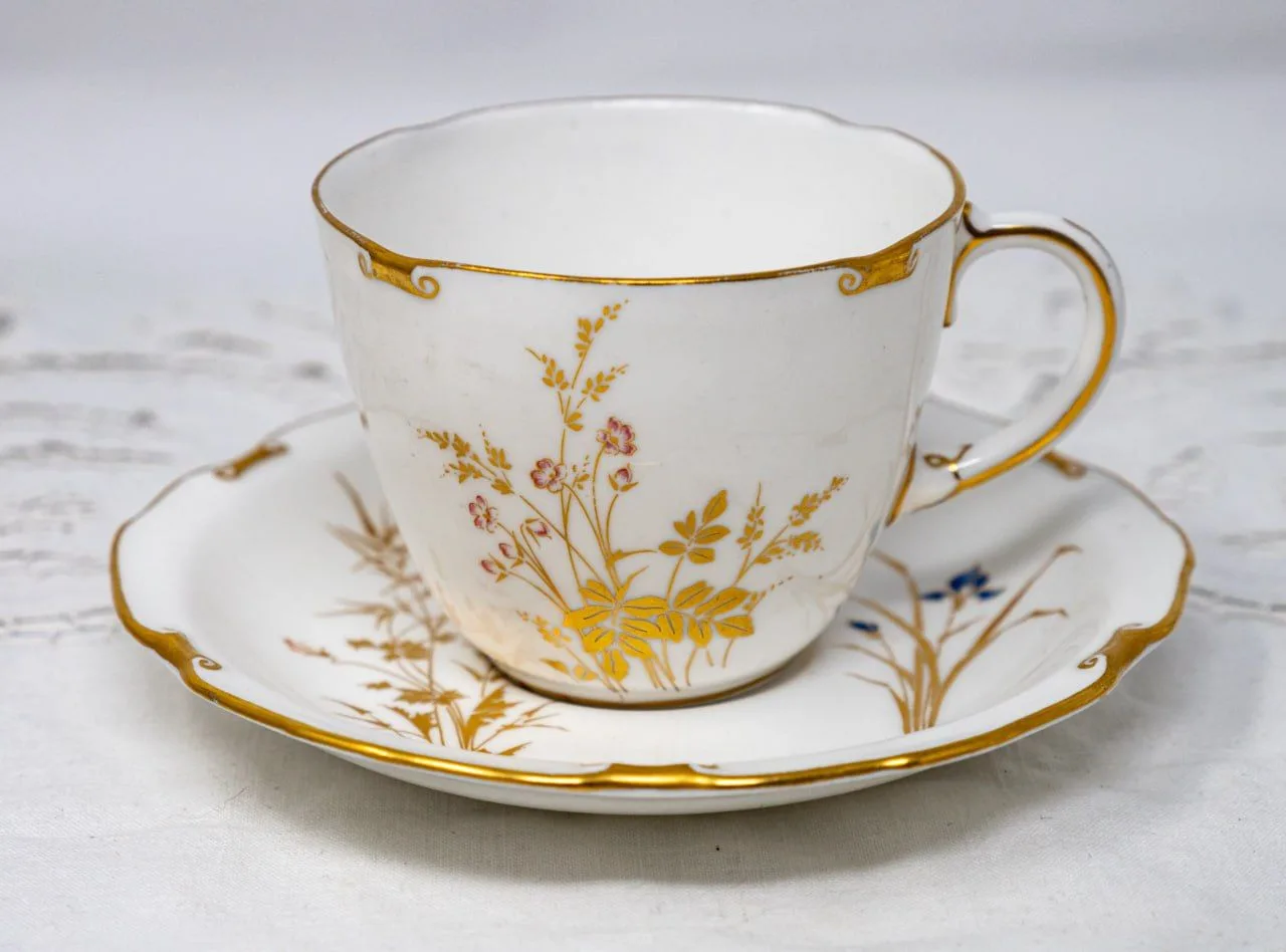 ▶️ Чайная пара Royal Crown Derby, Англия