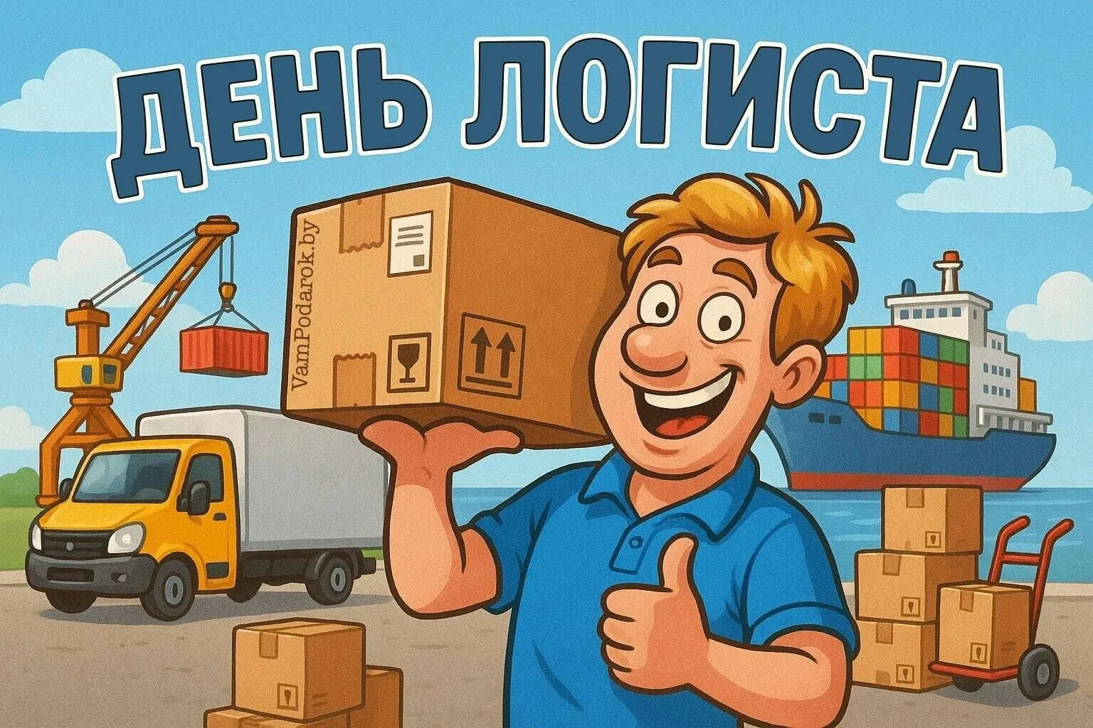 🎁 🚛 📊 С Днем логиста!