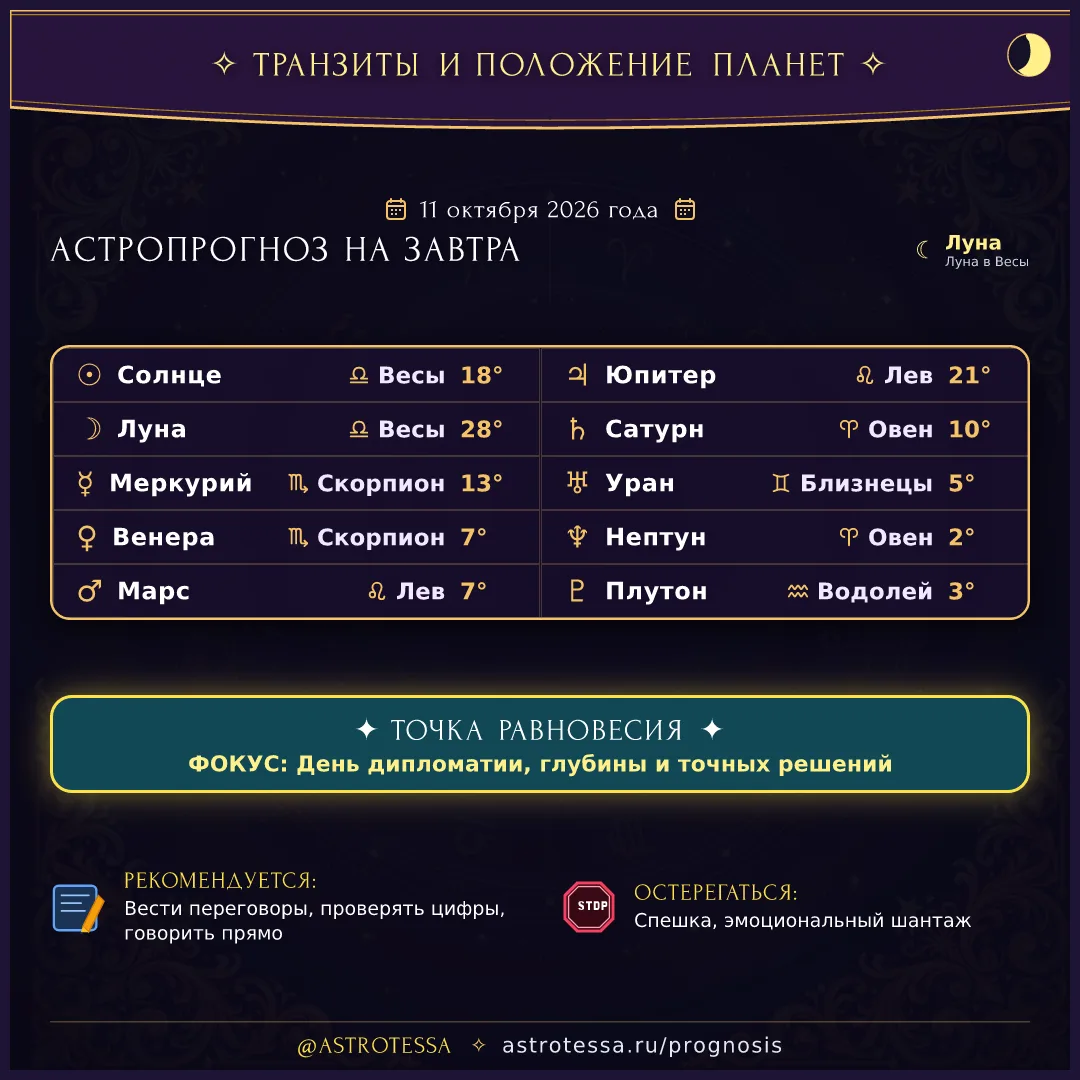 ✨ ФОКУС ДНЯ: ТОЧКА РАВНОВЕСИЯ