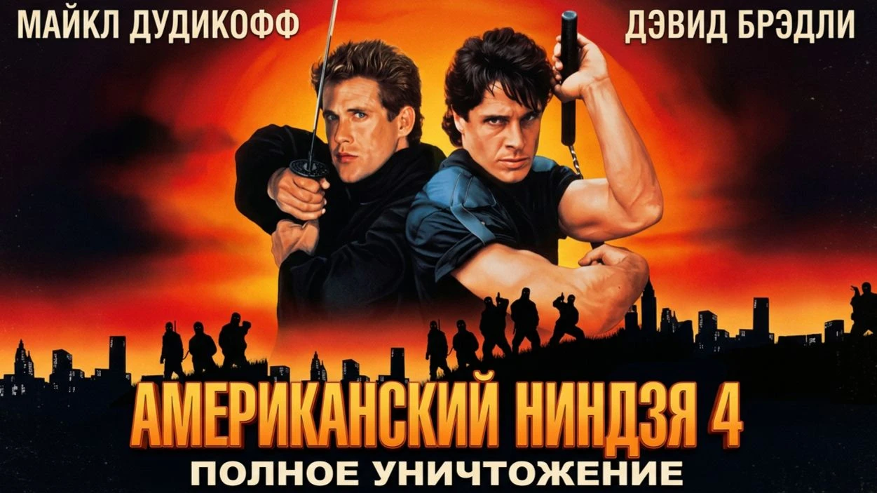 Американский ниндзя 4. Полное уничтожение (1990)