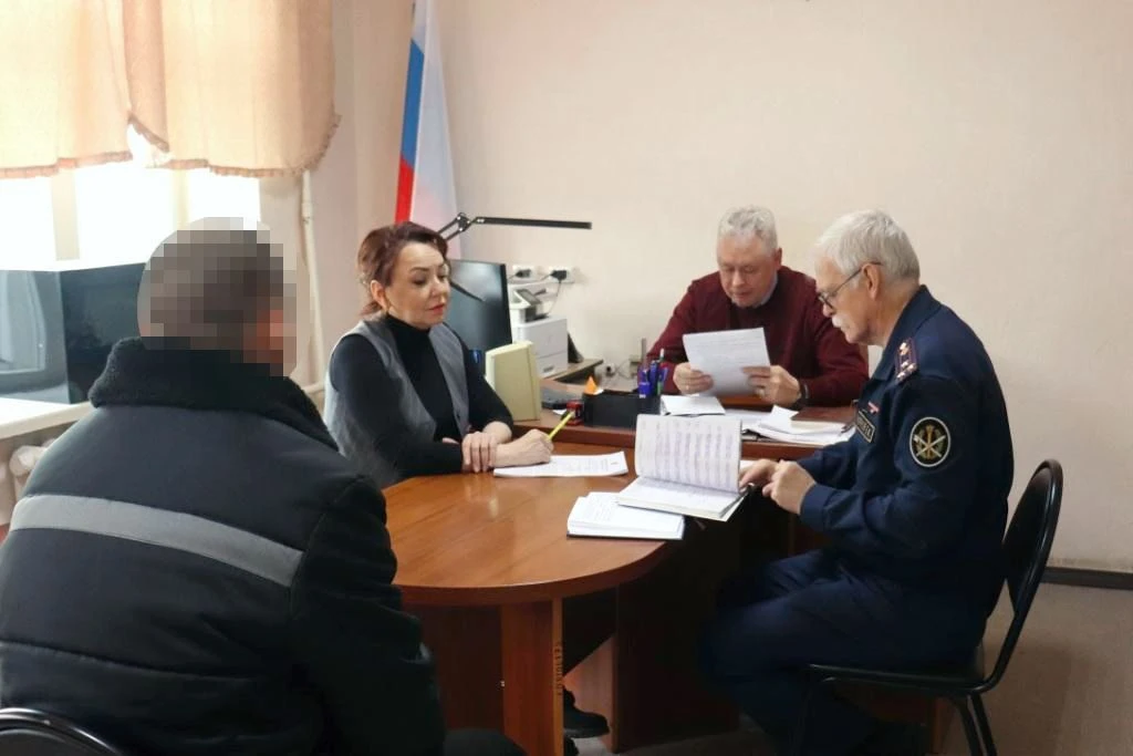 Представители общественной наблюдательной комиссии провели приём осуждённых в мурмашинс...