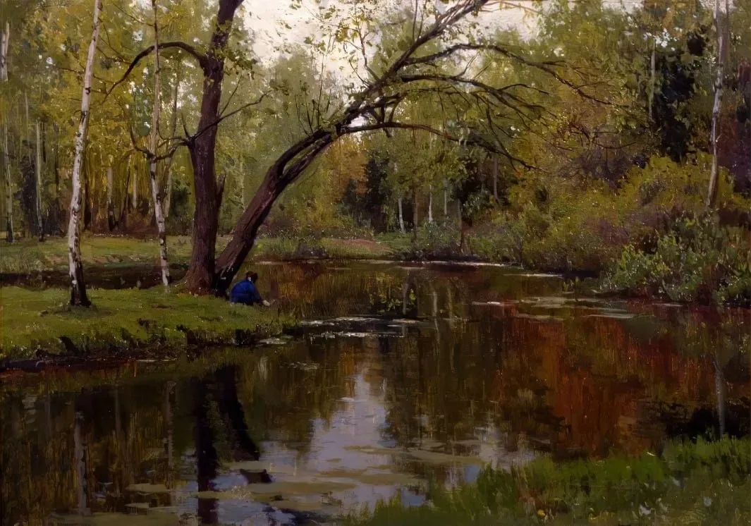 "Прудик в Новодарьино", 1960