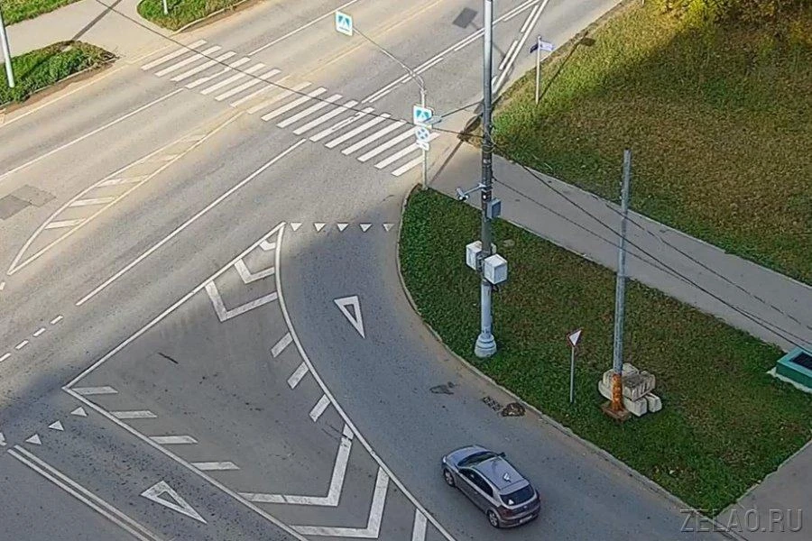 В Зеленограде появилась новая камера на ремень и пропуск пешеходов