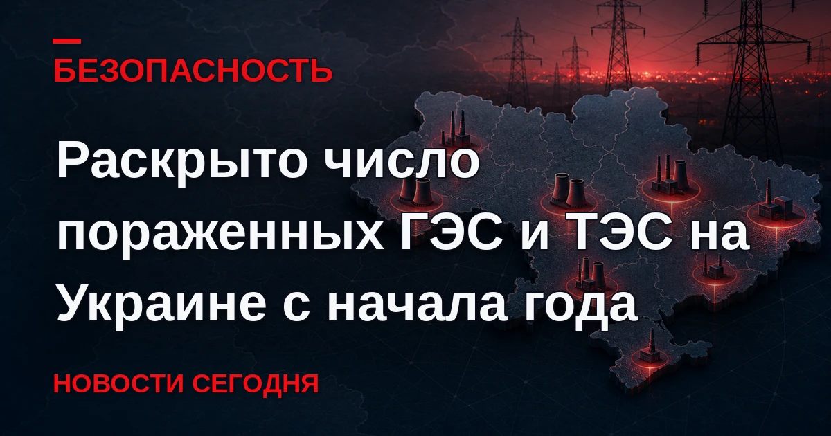 С начала 2026 года на Украине силами российских войск было поражено как минимум 10 гидр...