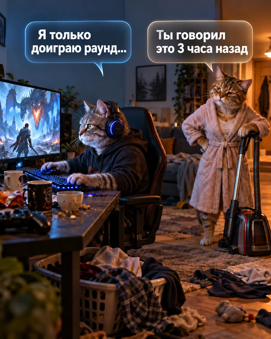 🎮  «Я только доиграю раунд…» — знакомо?