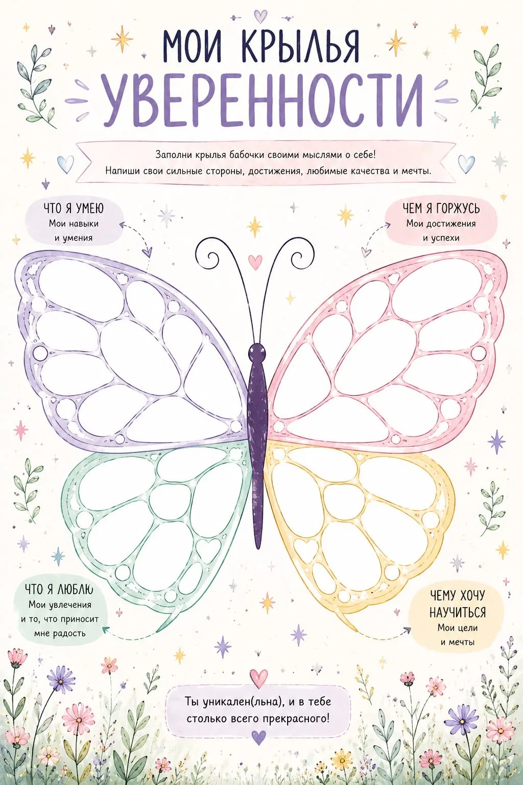 ВАШИ КРЫЛЬЯ УВЕРЕННОСТИ🦋