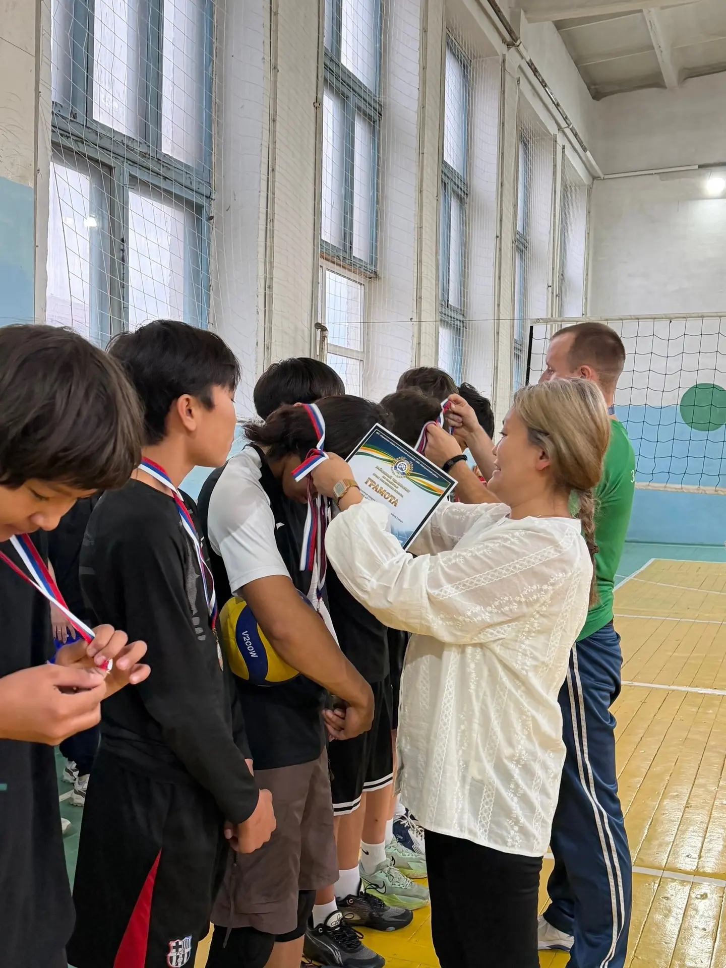 🏐 В Заиграевском районе дали старт Районному чемпионату по волейболу среди юношеских к...