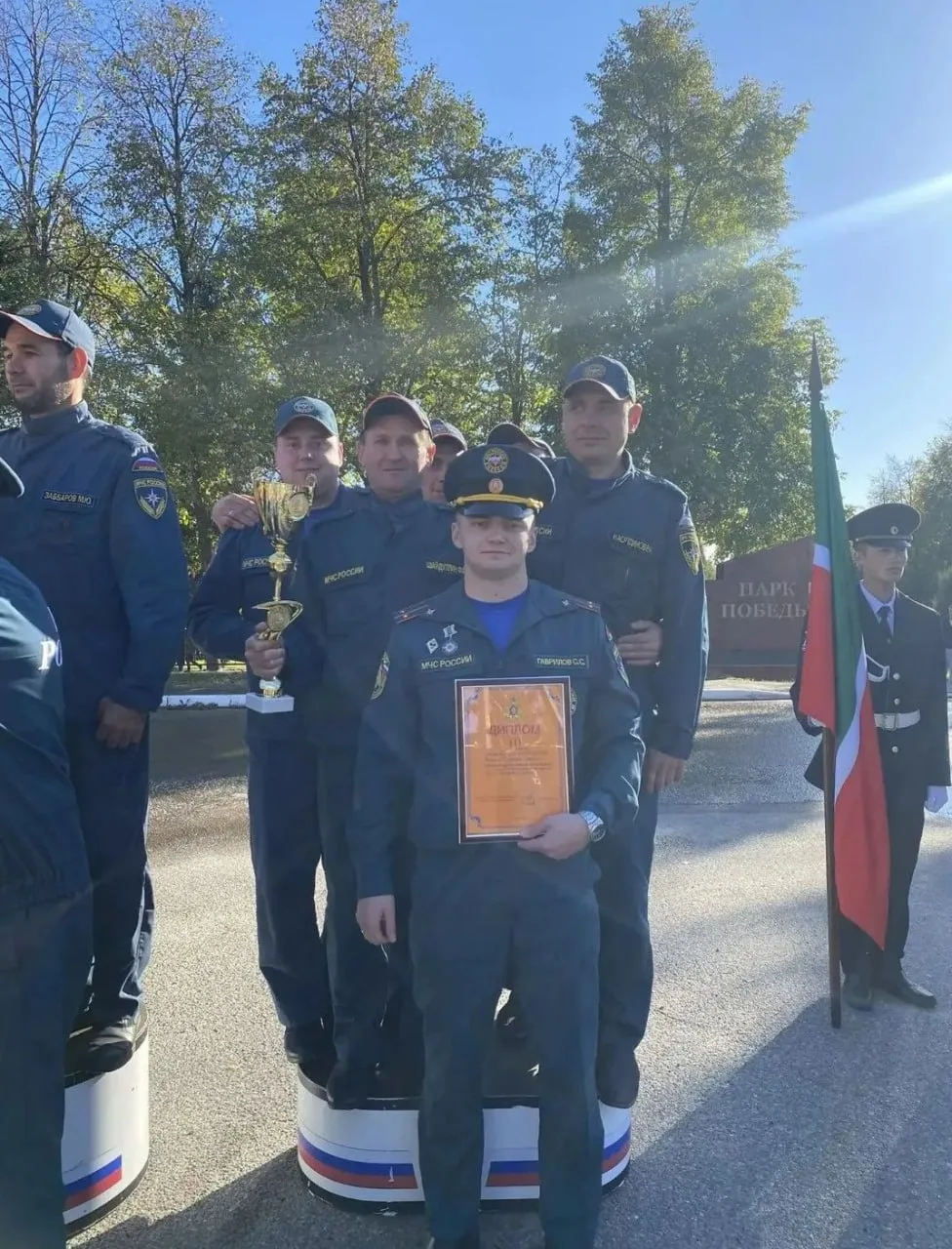 🚒 Аксубаевские пожарные взяли бронзу на республиканских соревнованиях