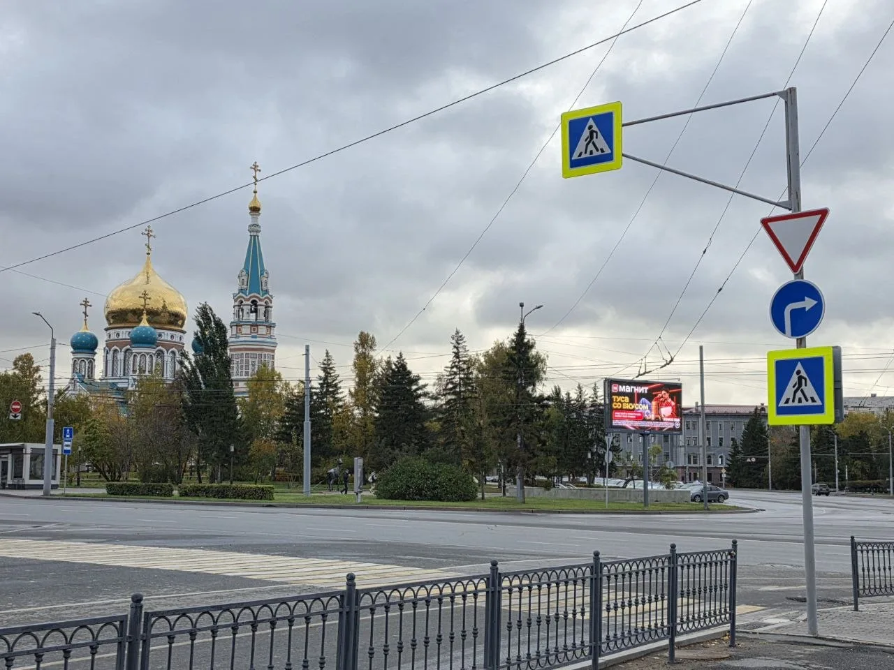 📍 На Соборной площади хотят изменить схему движения