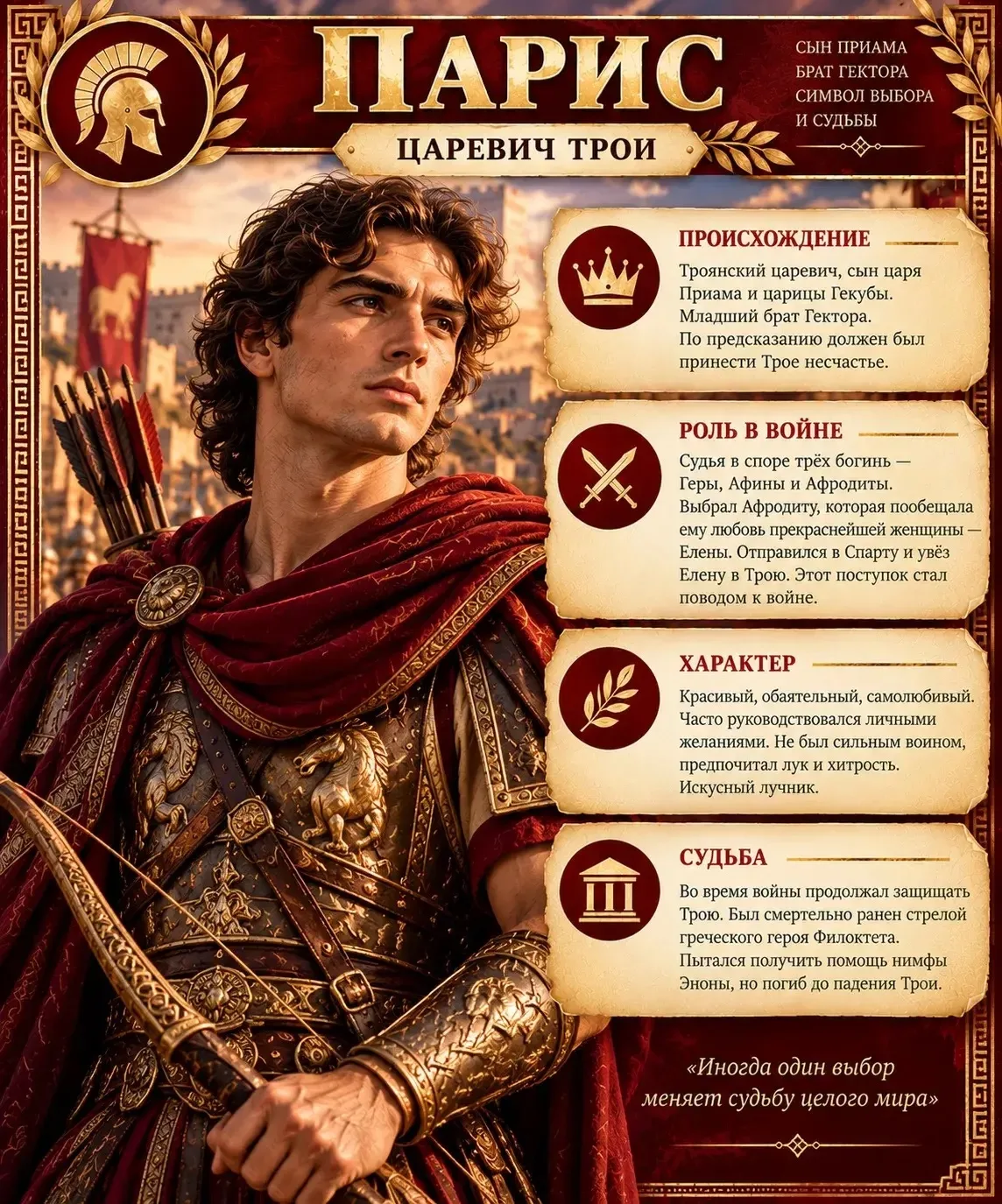 ⚔️ ТРОЯ - ПРОДОЛЖАЕМ ЗНАКОМСТВО С ГЕРОЯМИ!