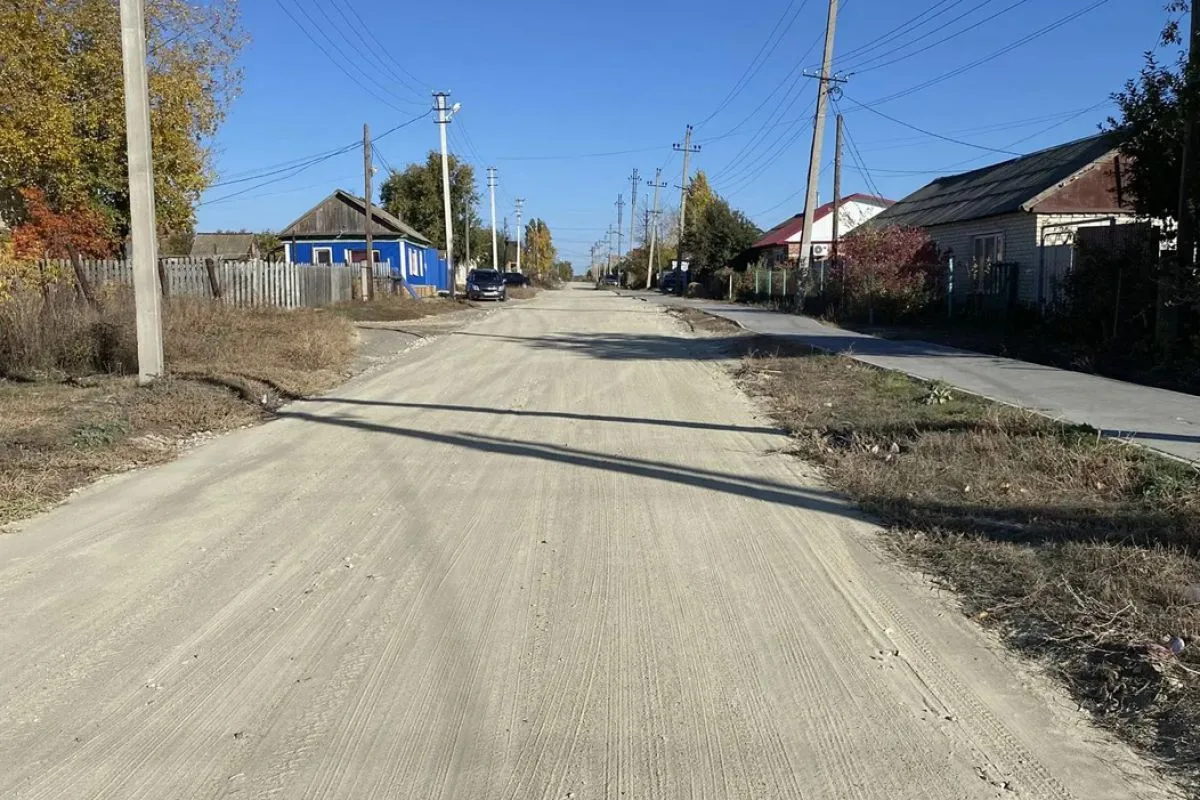 В Красноармейске завершилось щебенение дорог