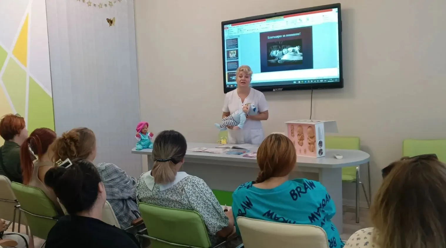 🤱Ко  Всемирному дню психического здоровья в Городском роддоме города Макеевки прошли м...