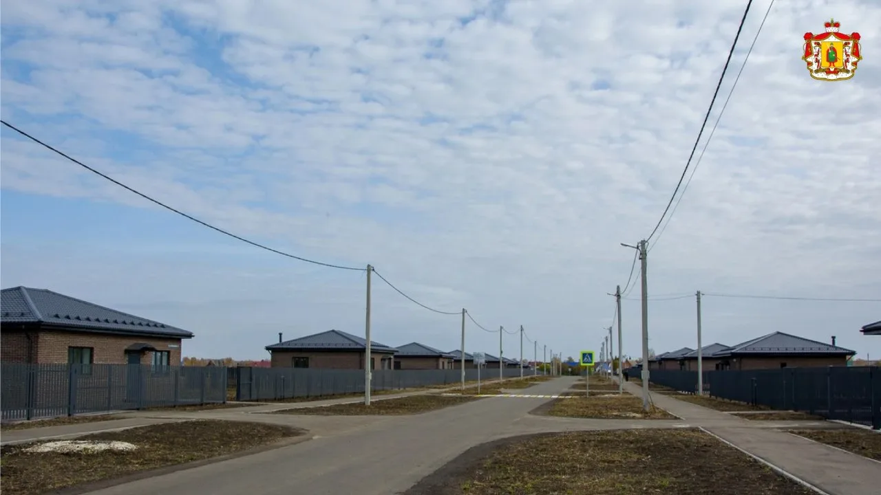 Жилой комплекс для аграриев открыли в рабочем посёлке Сараи Рязанской области