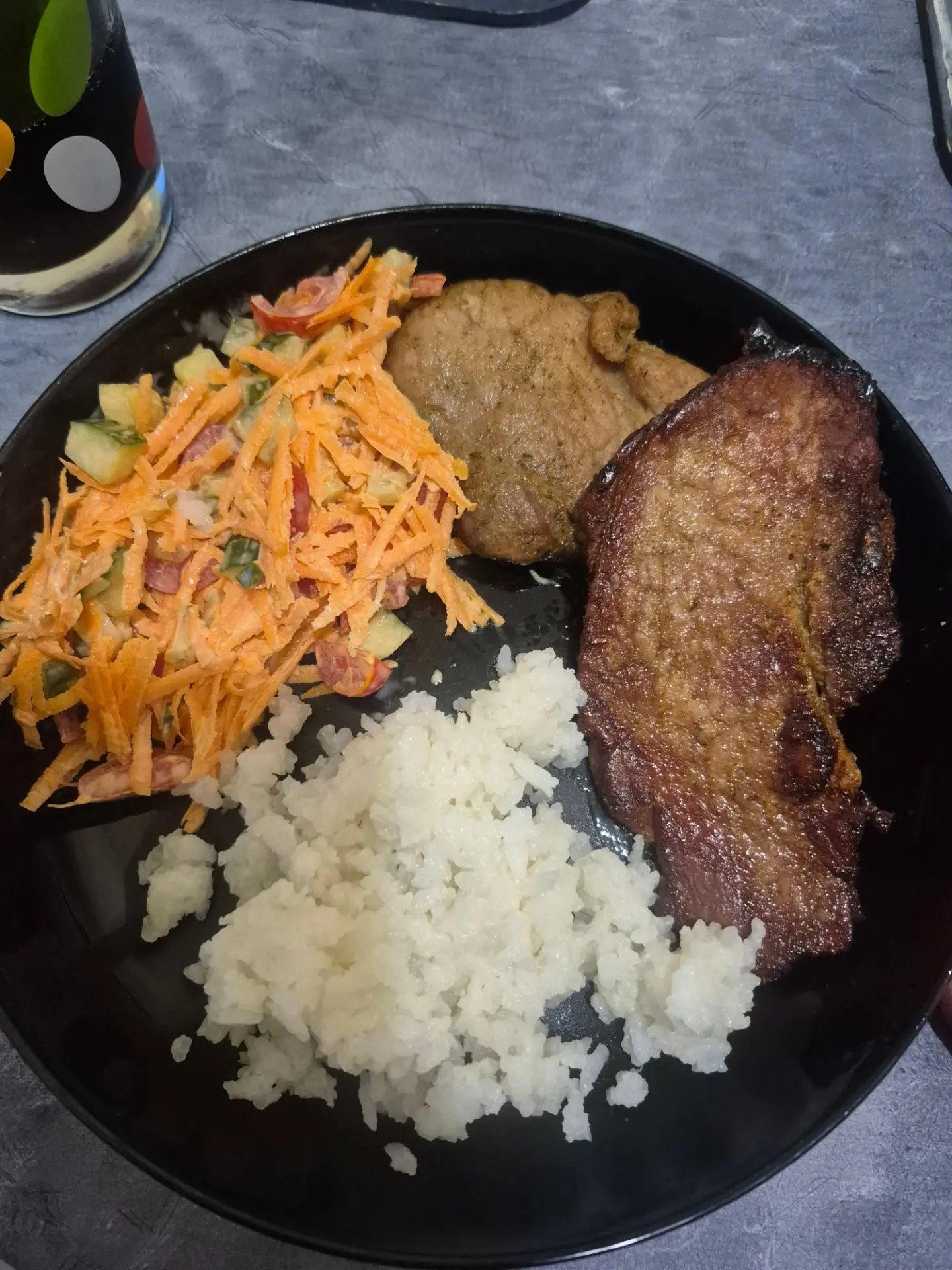 А вот такой у нас был вкусняшный ужин🤤  с новым маринадом на который я подсела, сегодн...