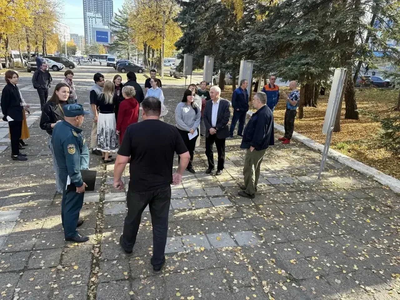 🚒 Учебная тренировка в Уфимской детской филармонии.