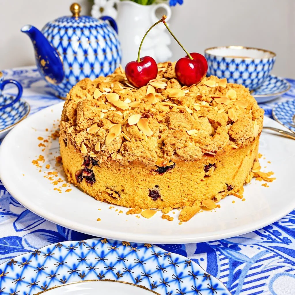 🍒 Ягодный пирог с крамблом — рецепт, который невозможно испортить! 🍰✨ Неприлично прос...