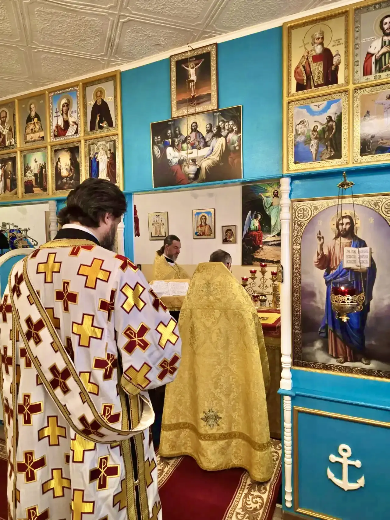 Престольные торжества в храме св. прав. воина Феодора Ушакова при ТОВВМУ имени С. О. Ма...