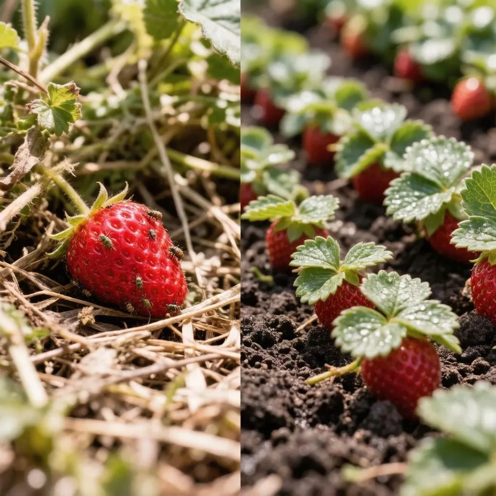КЛУБНИЧНЫЙ БОМБИЧЕСКИЙ ЗАВТРАК ДЛЯ ЗЕМЛИ! 🍓💥(Новая грядка для клубники)