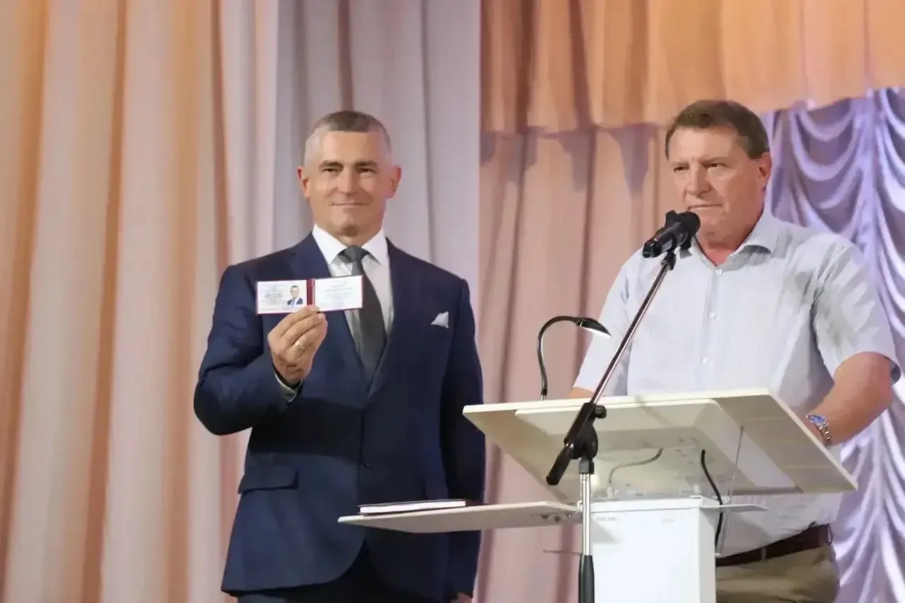 ▫️ Сергей Олейник официально начал новый срок на посту главы Пластуновского поселения