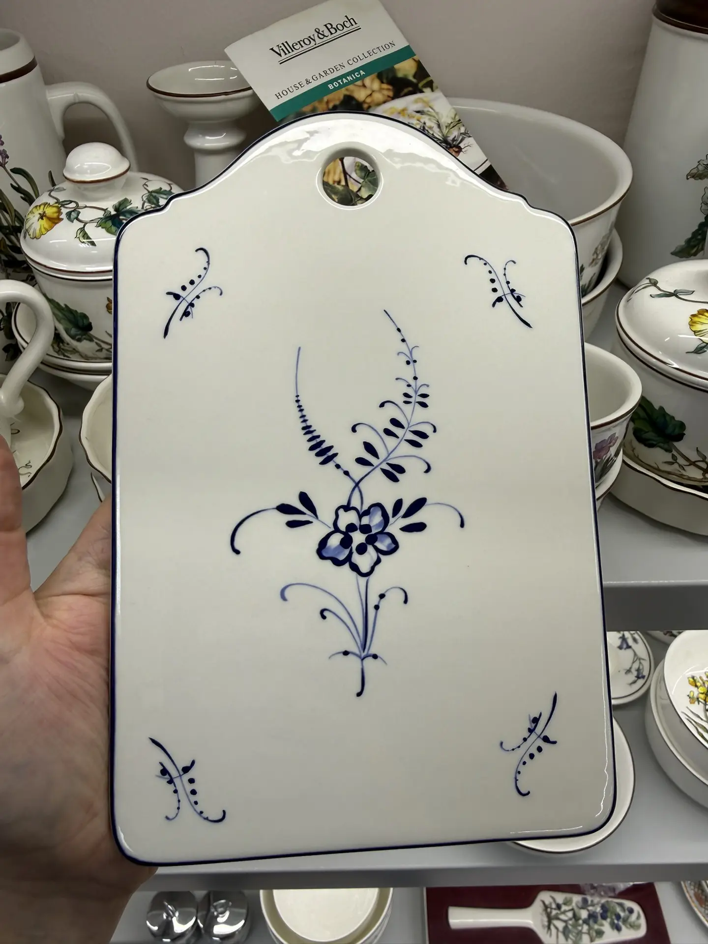 🩵Фарфоровая досочка для завтраков/сырная Villeroy&Boch Alt Luxemburg - 4450 руб.