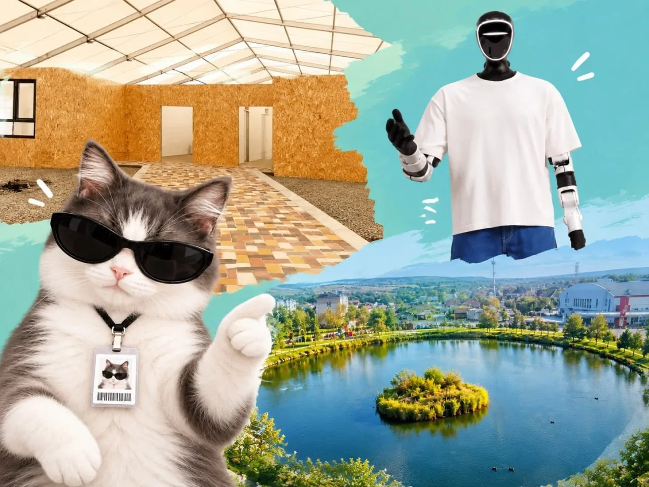 🤖😻Робот Пётр, кот-экскурсовод, тур по этажу: на что идут застройщики Ставрополья ради...