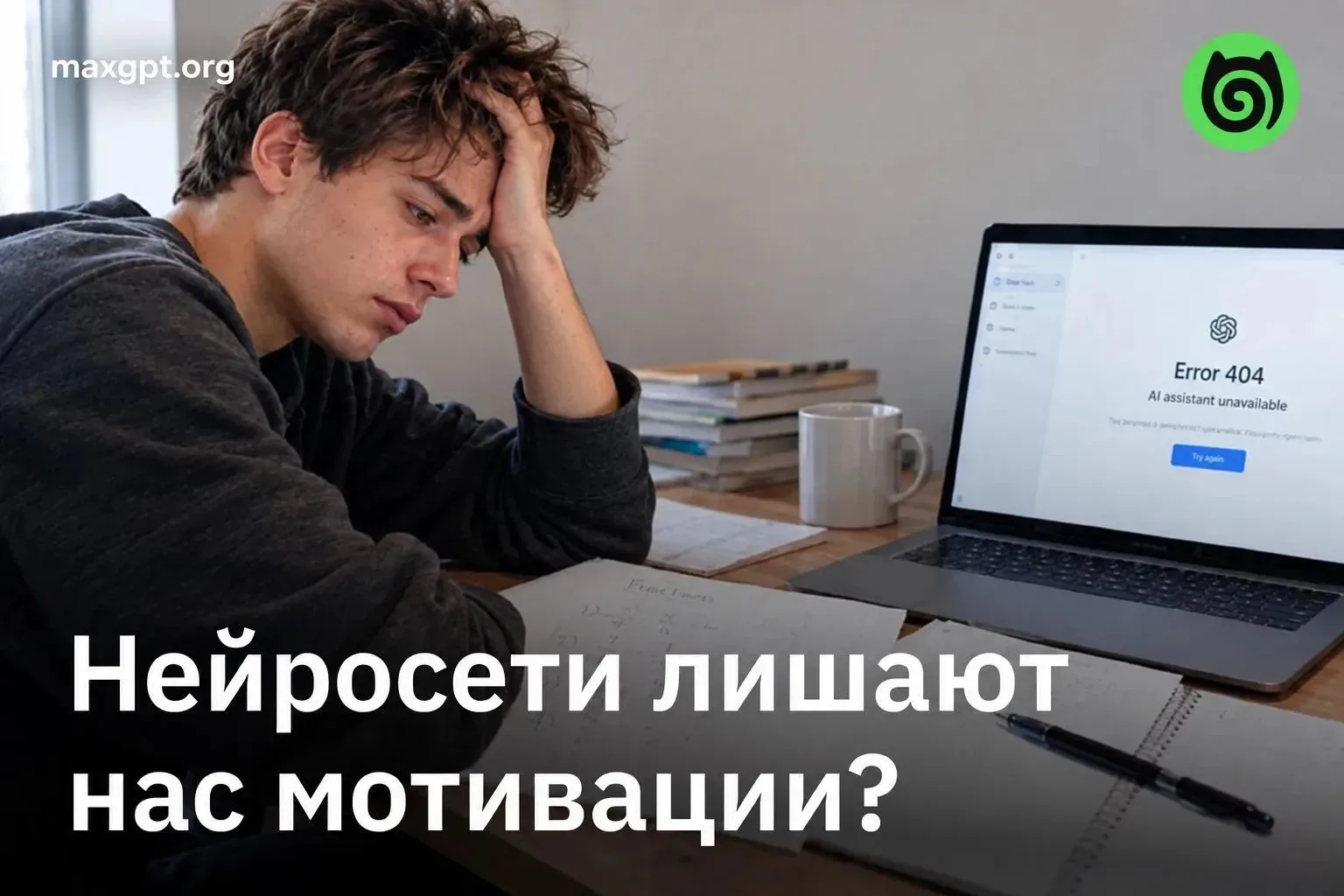 👨‍💻 10 минут работы с ИИ демотивируют решать задачи самостоятельно