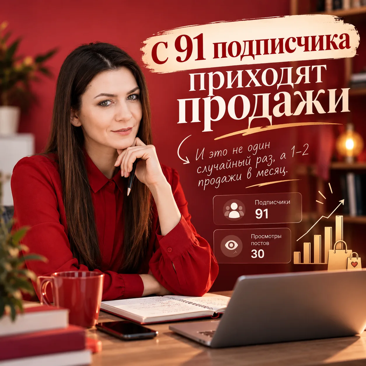 У меня всего 200 подписчиков. Кому я там буду продавать?