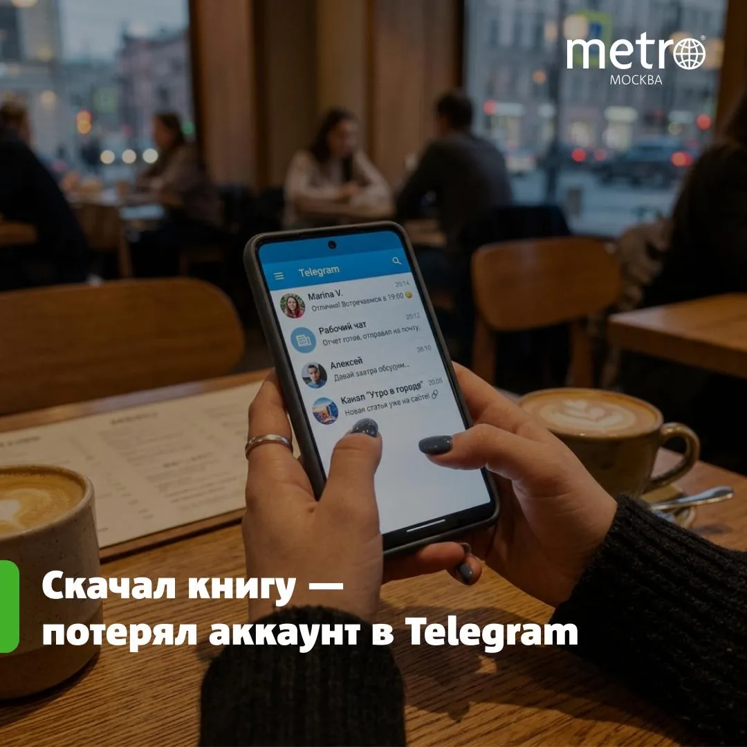 Скачал книгу — потерял аккаунт в Telegram