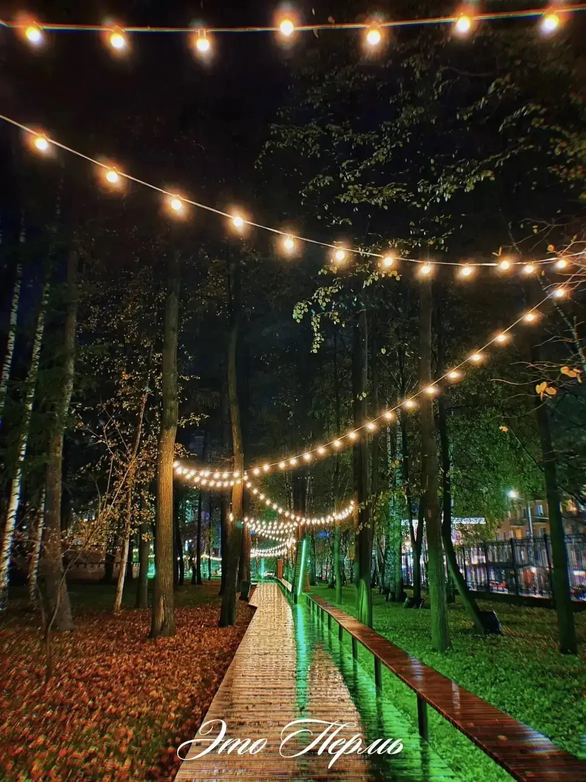 Вечер в Парке Горького 🌒