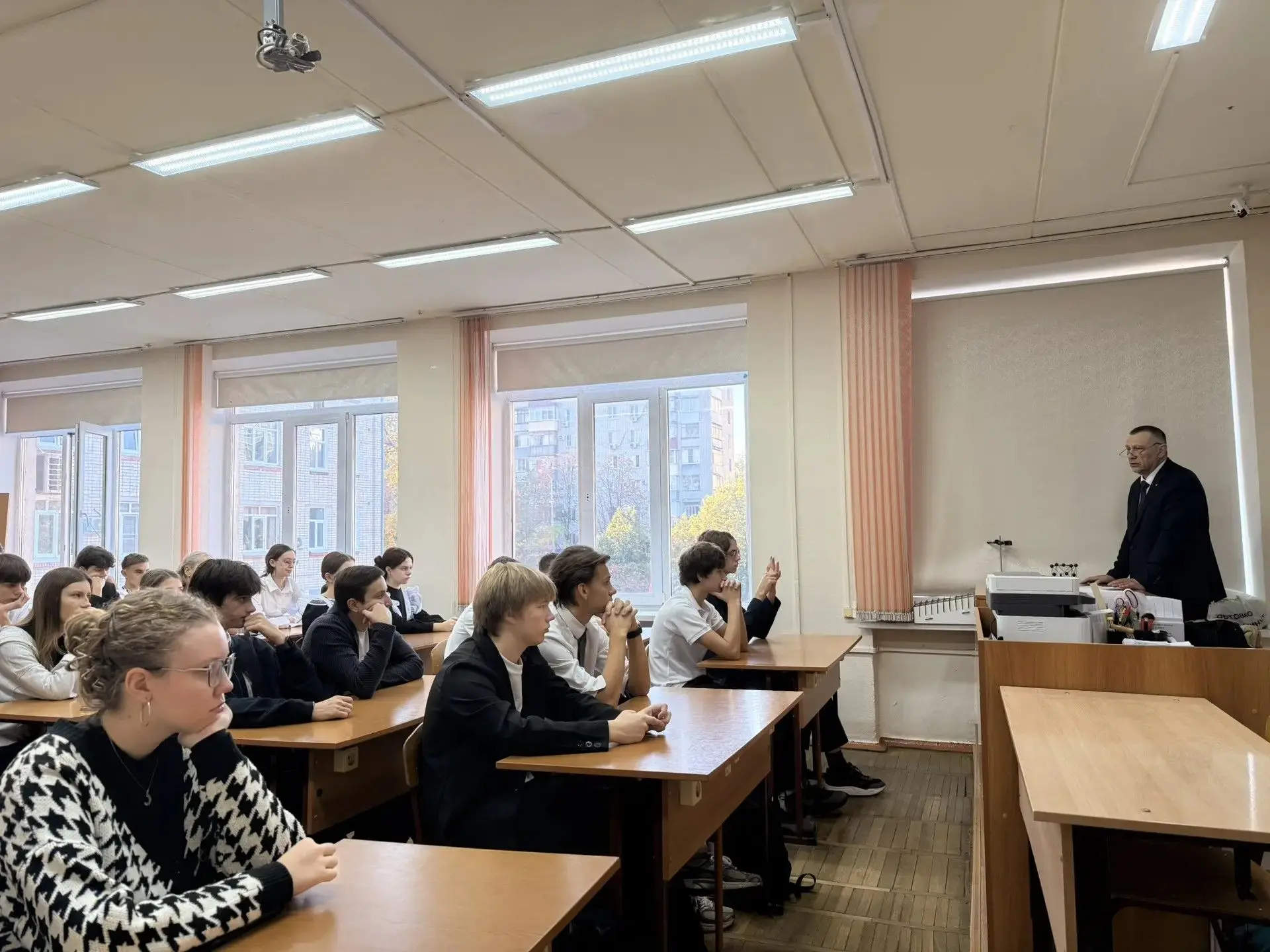 ✅В краснодарской гимназии № 3 состоялась мастер‑лекция «Россия — энергетическая держава».