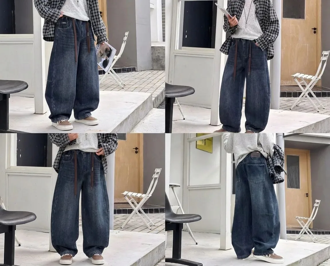 ❄Скоро получим утеплённые джинсы багги ❄