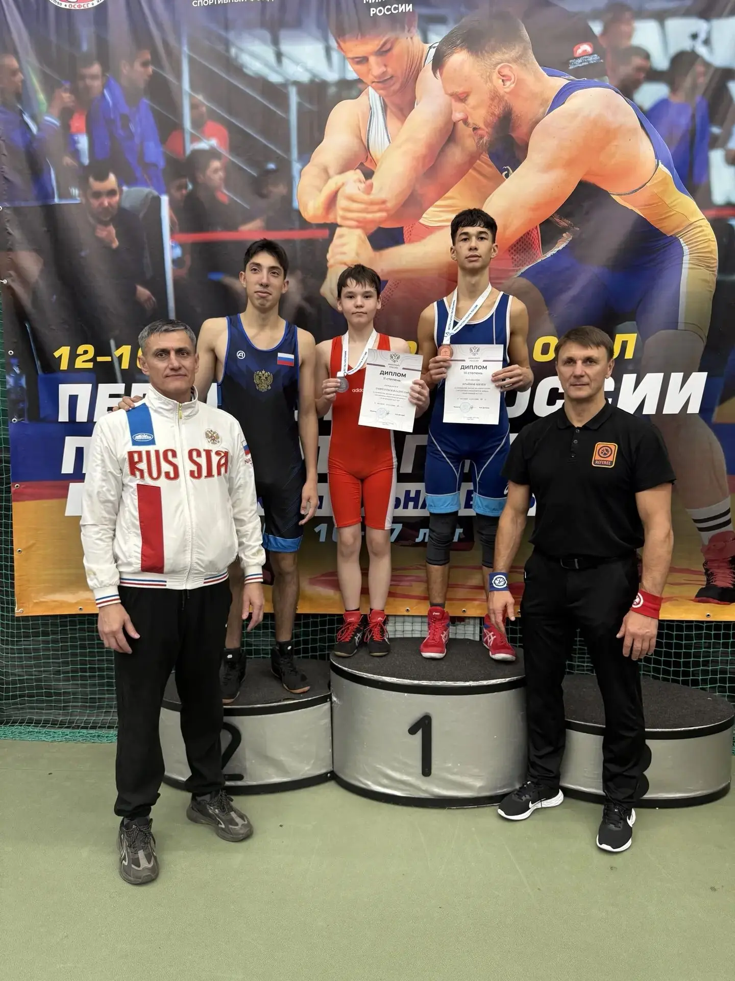 🤼‍♂️Воспитанники #СШФакел призеры Первенства России👏🏼