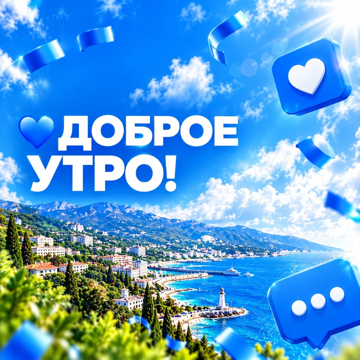 🗓 10 октября, суббота. Доброе утро, Ялта! ☀️