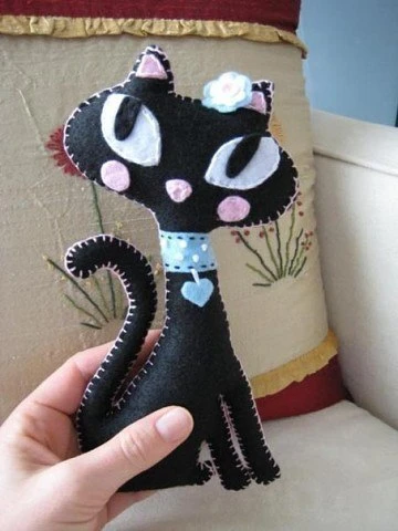 Выкройки игрушек. Кошки