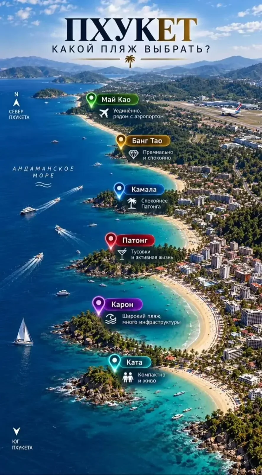 Вылеты на Пхукет чартер✈️